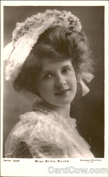 Miss Billie Burke Actresses
