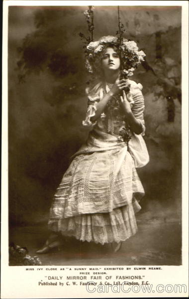 Miss Ivy Close As A Sunny Maid Exhibited By Elwin Neame