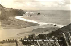 Mouth Of Navarro River Postcard