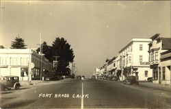 Fort Bragg California Postcard Postcard