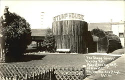 The Stump House Eureka, CA Postcard Postcard