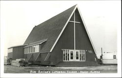 Our Savior's Lutheran Church Nome, AK Postcard Postcard