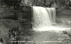 Tahquamenon Falls Postcard