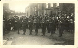 Group of Policemen Postcard