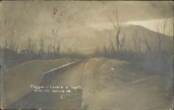 1906 After Eruption of Vesuvius Postcard