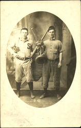 Smithfield West Virginia Early Baseball Players Postcard 