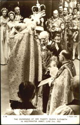 The Crowning of Her Majesty Queen Elizabeth Postcard