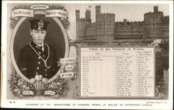 Edward Nineteenth Prince Of Wales Postcard