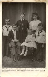 Royal Children of George V Postcard