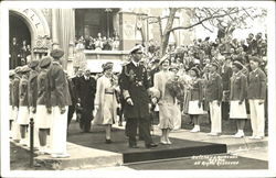 King George Butcher & Runnals Regata Postcard