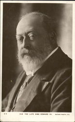 H. M. The Late King Edward VII Postcard