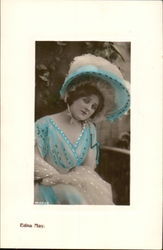 Edna May Postcard