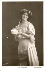 Miss Zena Dare Postcard