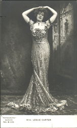 Mrs. Leslie Carter Postcard