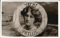 Yacht Phyllis Postcard
