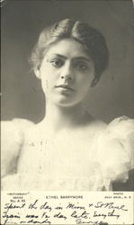 Ethel Barrymore Postcard
