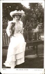 Mrs. Brown Potter Postcard