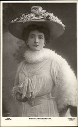 Miss Lillah Mccarthy Postcard
