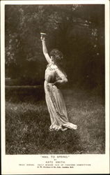 Jail To Spring By Kate Smith Postcard