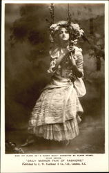 Miss Ivy Close As A Sunny Maid Exhibited By Elwin Neame Postcard