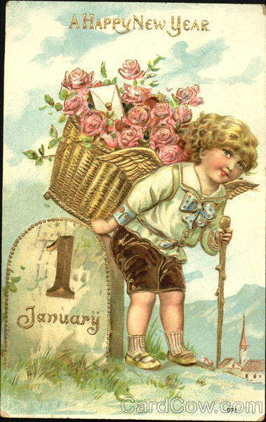 A Happy New Year Angels & Cherubs