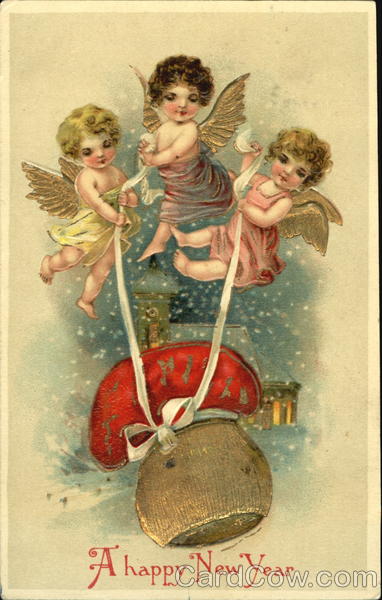 A Happy New Year Angels & Cherubs