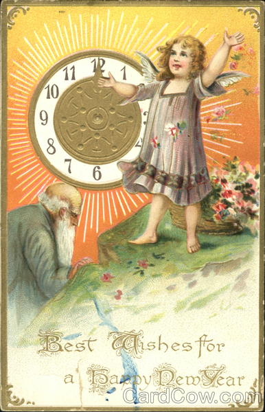 Best Wishes For A Happy New Year Angels & Cherubs