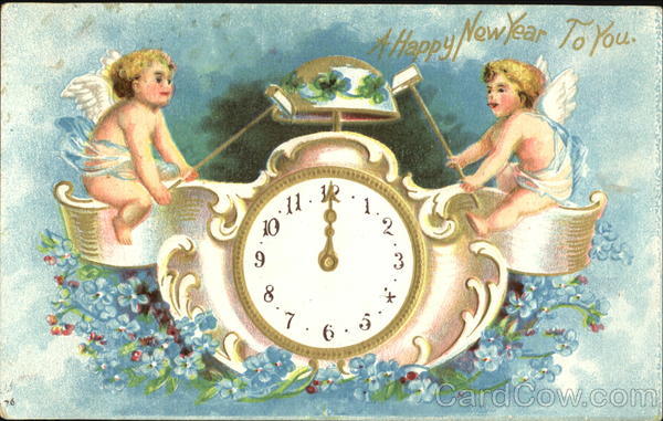 A Happy New Year To You Angels & Cherubs