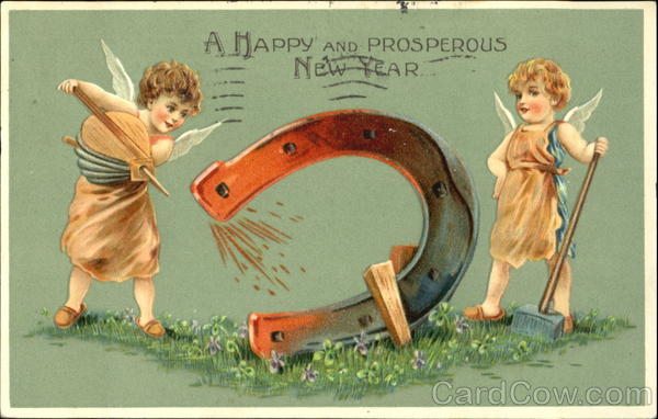 A Happy And Prosperous New Year Angels & Cherubs