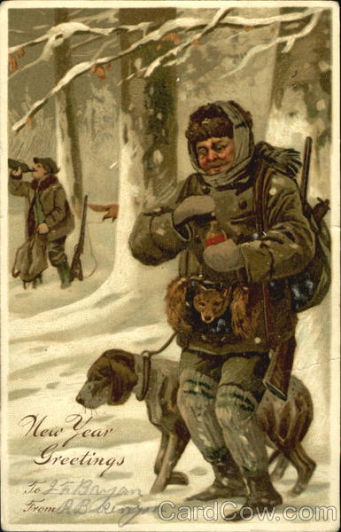 New Year Greetings New Year's