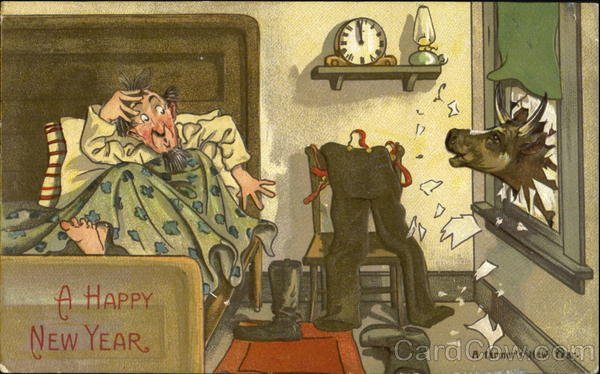 A Happy New -Year New Year's