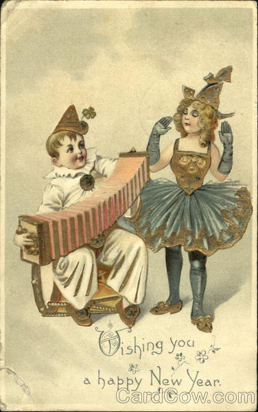 Wishing You A Happy New Year Children