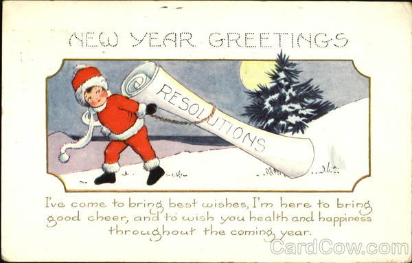New Year Greetings Children