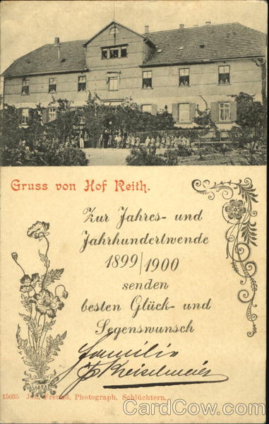 Gruss Von Hof Reith New Year's