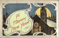 A Happy New Year Postcard