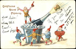 Continuous Round Of Pleasure Postcard