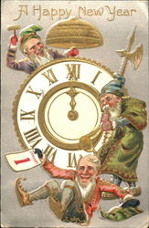 A Happy New Year Postcard