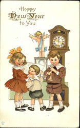 Happy New Year To You Postcard