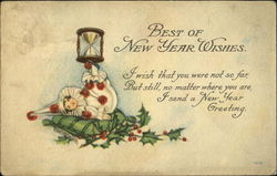 Best Of New Year Wishes Postcard