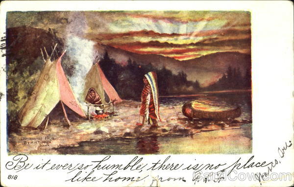 Native American Sunset Native Americana