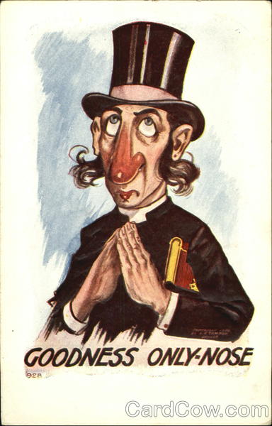 Goodness Only-Nose Comic, Funny
