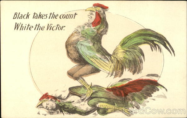 Black Takes The Count White The Victor Black Americana