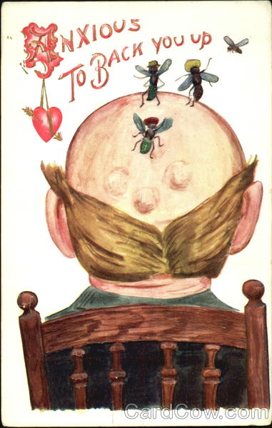 Anxious To Back You Up Comic, Funny