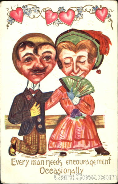 Every Man Needs Encouragement Occasionally Comic