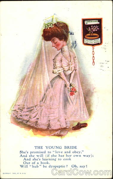 The Young Bride Caricatures