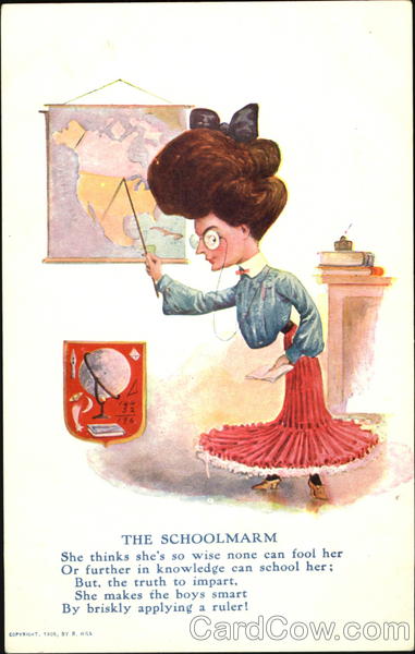 The Schoolmarm Caricatures