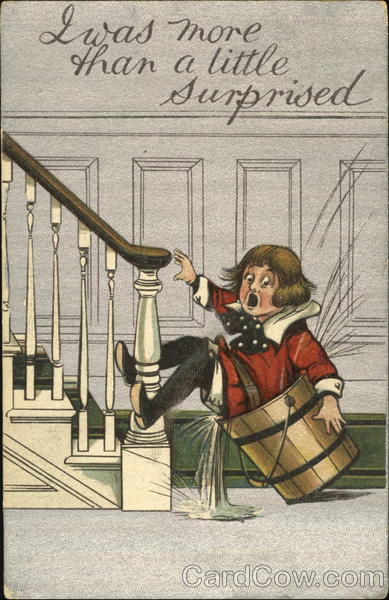 I was more than a little surprised Comic, Funny