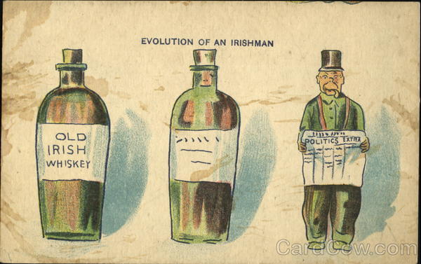 Evolution Of An Irishman St. Patrick's Day
