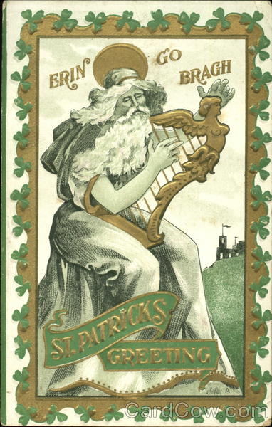 Erin Go Bragh St. Patricks Greeting St. Patrick's Day