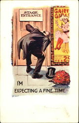 I'm Expecting A Fine Time - Voyeur Postcard